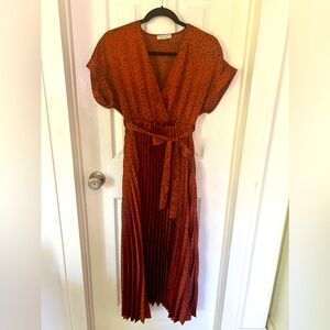 Pleated dress